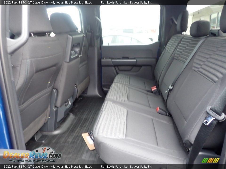 2022 Ford F150 XLT SuperCrew 4x4 Atlas Blue Metallic / Black Photo #11