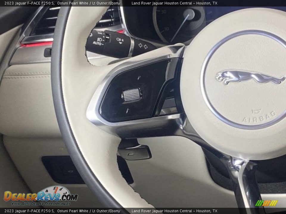 2023 Jaguar F-PACE P250 S Steering Wheel Photo #18