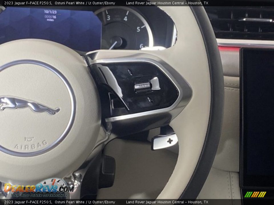 2023 Jaguar F-PACE P250 S Steering Wheel Photo #19