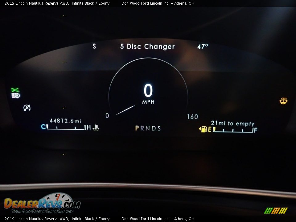 2019 Lincoln Nautilus Reserve AWD Infinite Black / Ebony Photo #30