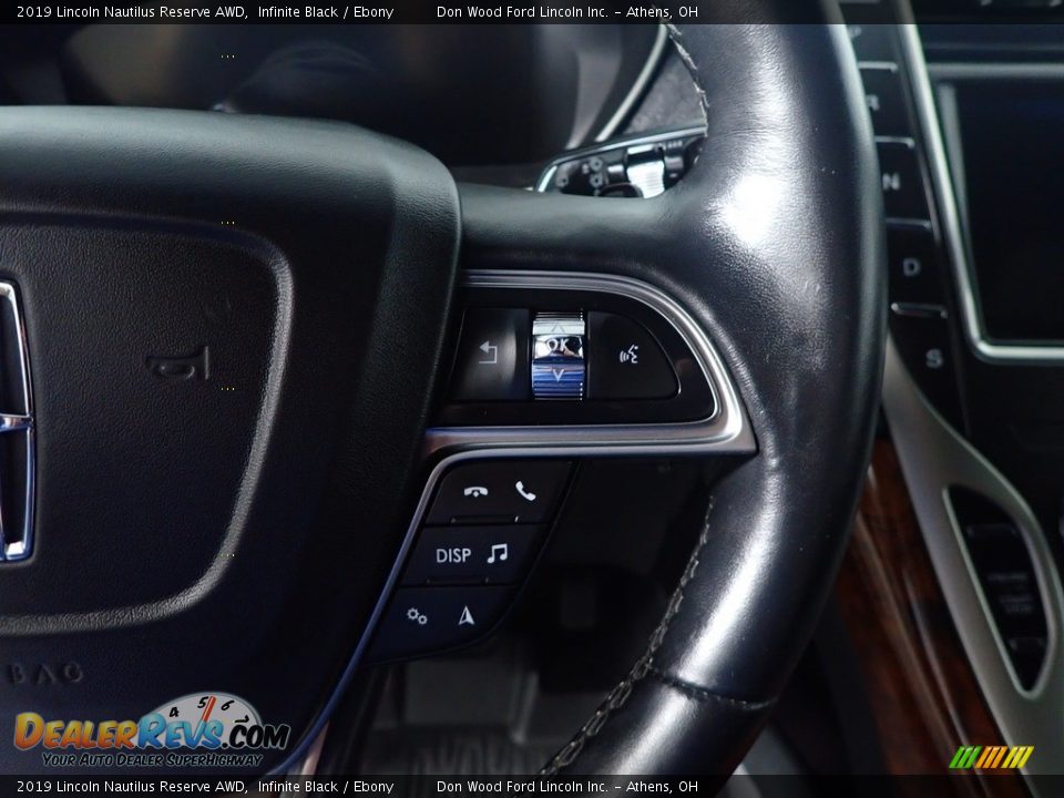 2019 Lincoln Nautilus Reserve AWD Infinite Black / Ebony Photo #32