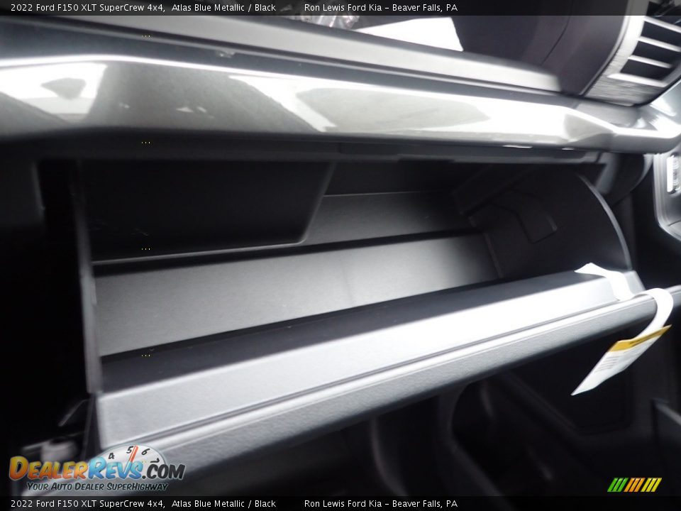 2022 Ford F150 XLT SuperCrew 4x4 Atlas Blue Metallic / Black Photo #18