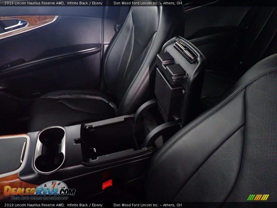 2019 Lincoln Nautilus Reserve AWD Infinite Black / Ebony Photo #34
