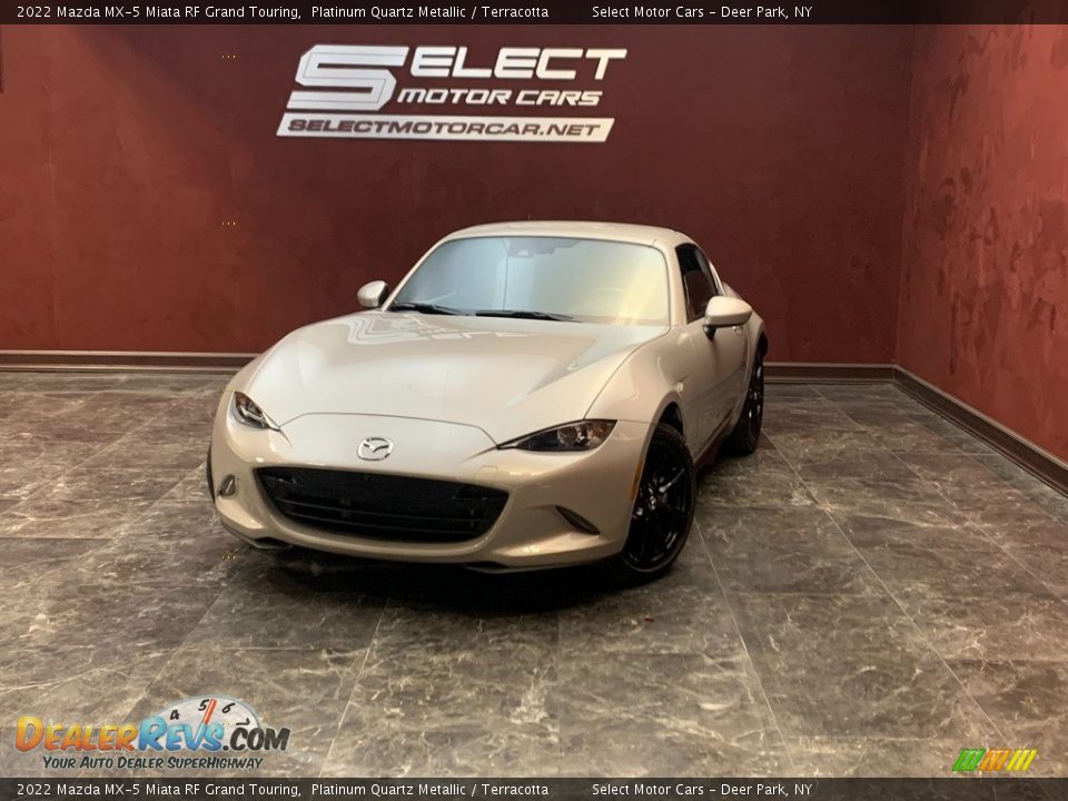 2022 Mazda MX-5 Miata RF Grand Touring Platinum Quartz Metallic / Terracotta Photo #1