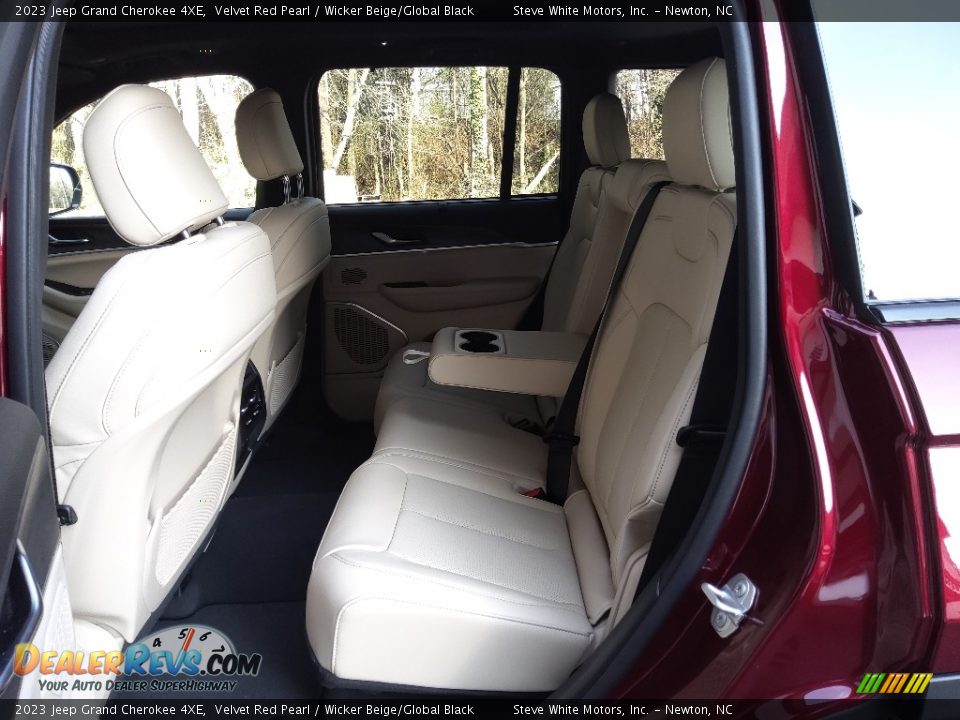 Rear Seat of 2023 Jeep Grand Cherokee 4XE Photo #15