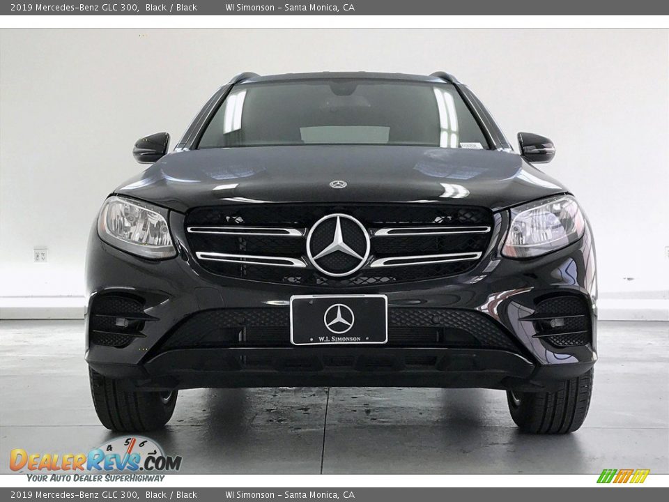 2019 Mercedes-Benz GLC 300 Black / Black Photo #2