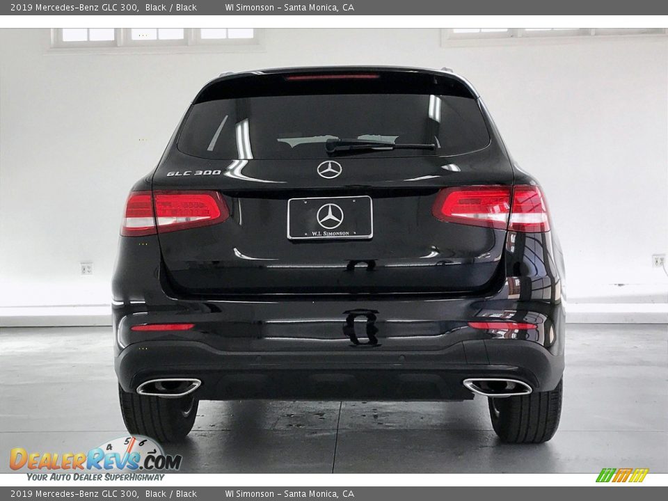 2019 Mercedes-Benz GLC 300 Black / Black Photo #3