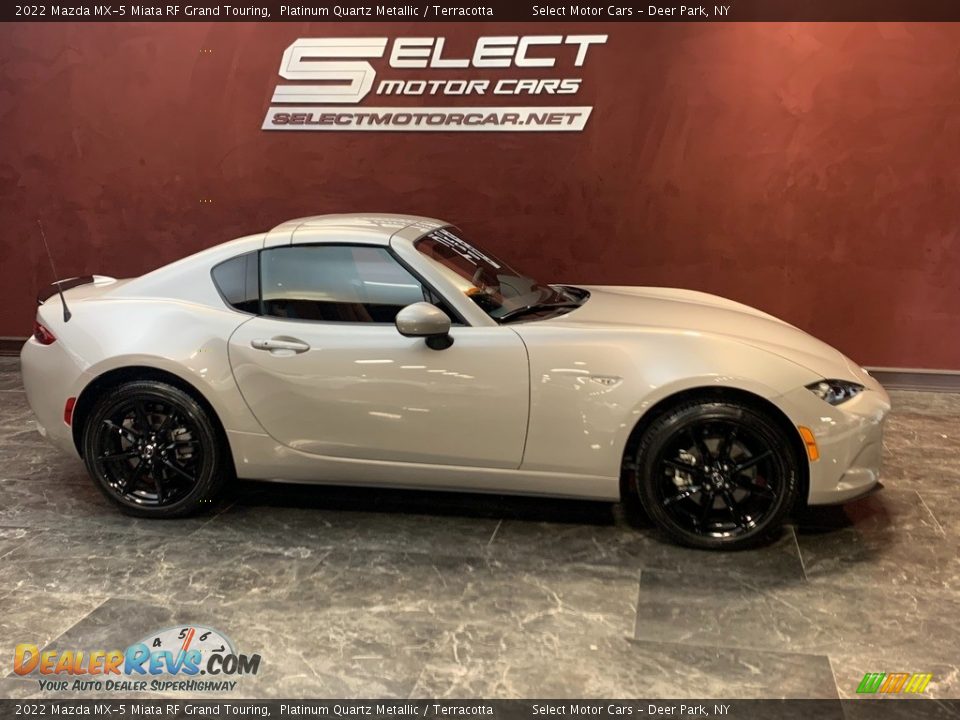 Platinum Quartz Metallic 2022 Mazda MX-5 Miata RF Grand Touring Photo #4