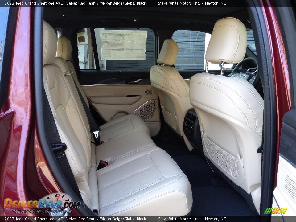 Rear Seat of 2023 Jeep Grand Cherokee 4XE Photo #19