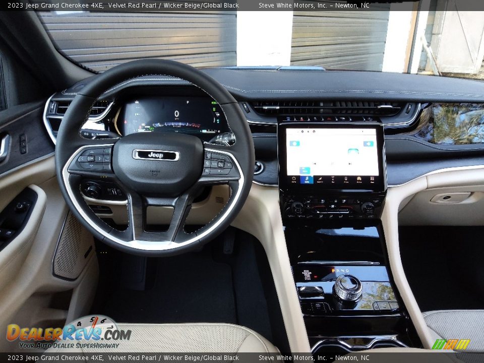 Dashboard of 2023 Jeep Grand Cherokee 4XE Photo #22