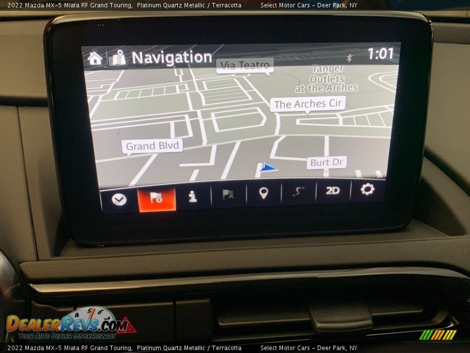 Navigation of 2022 Mazda MX-5 Miata RF Grand Touring Photo #11