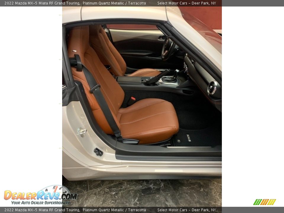 Front Seat of 2022 Mazda MX-5 Miata RF Grand Touring Photo #14