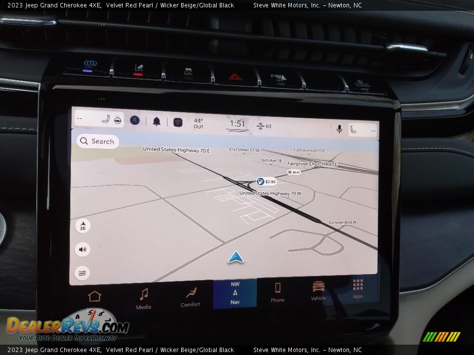 Navigation of 2023 Jeep Grand Cherokee 4XE Photo #28