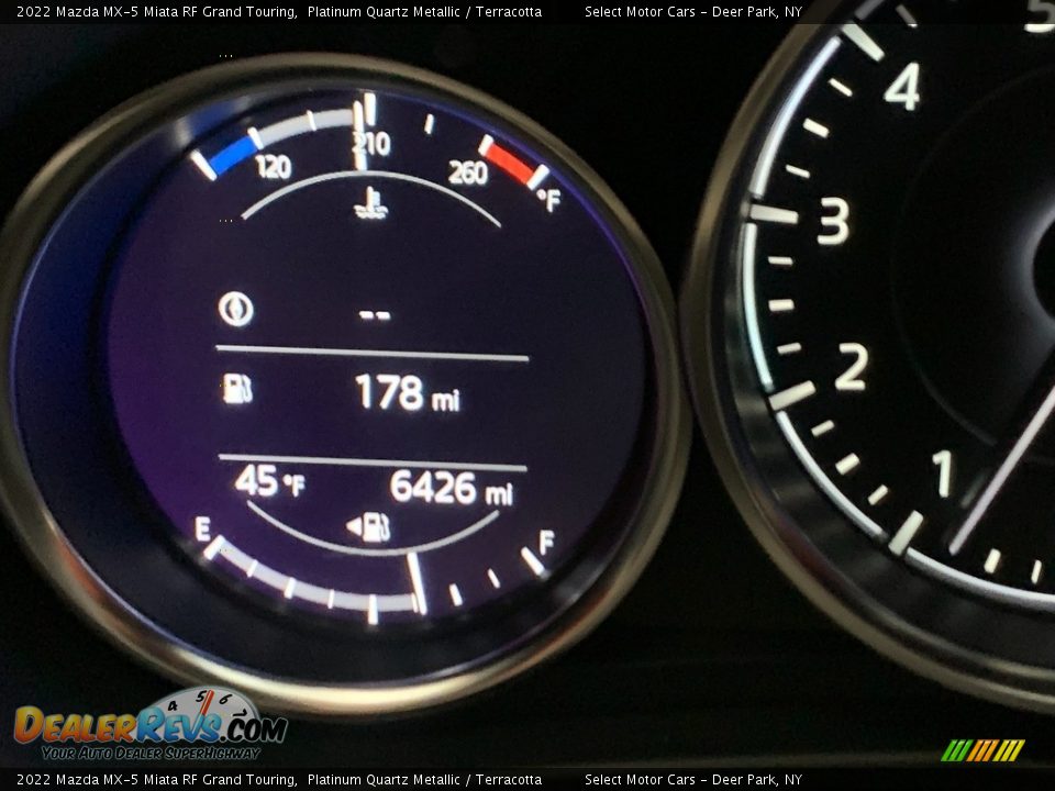 2022 Mazda MX-5 Miata RF Grand Touring Platinum Quartz Metallic / Terracotta Photo #18