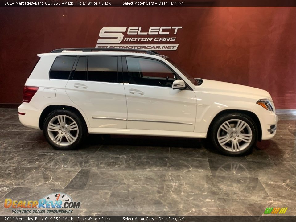 2014 Mercedes-Benz GLK 350 4Matic Polar White / Black Photo #4