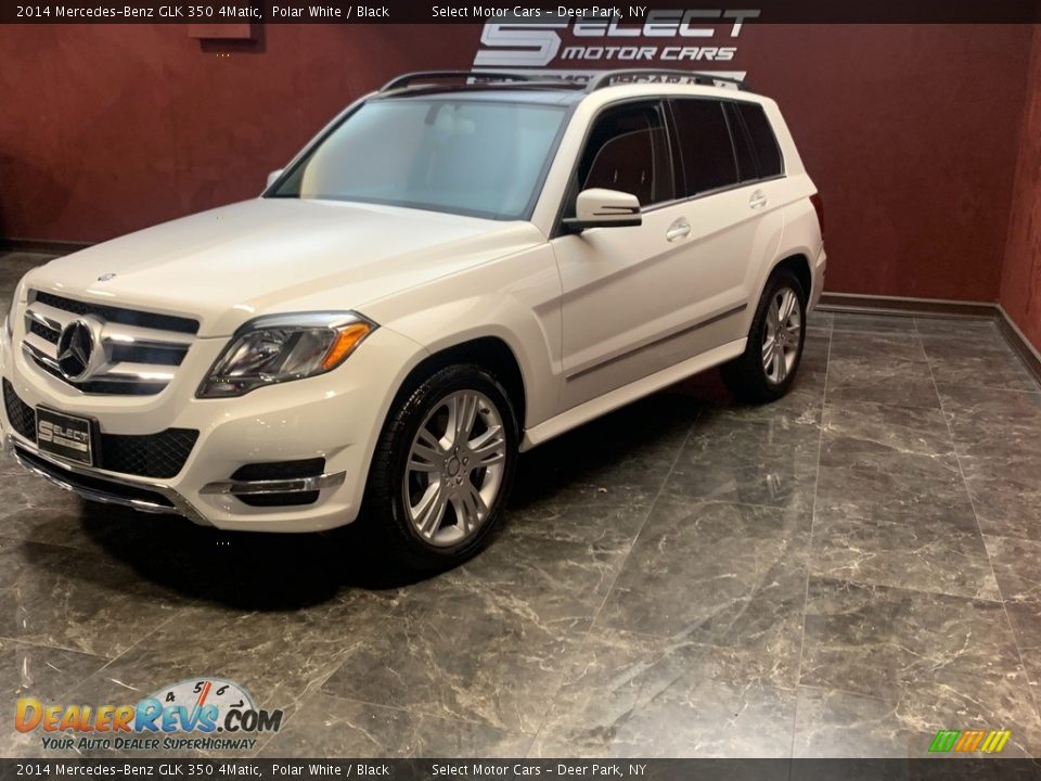 2014 Mercedes-Benz GLK 350 4Matic Polar White / Black Photo #5