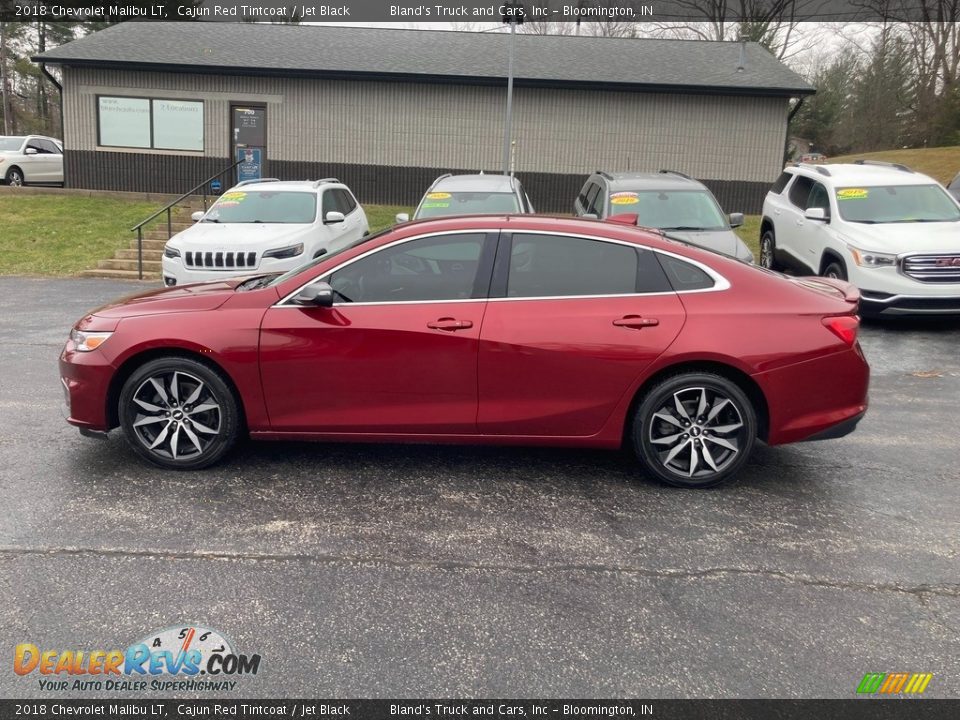 2018 Chevrolet Malibu LT Cajun Red Tintcoat / Jet Black Photo #1