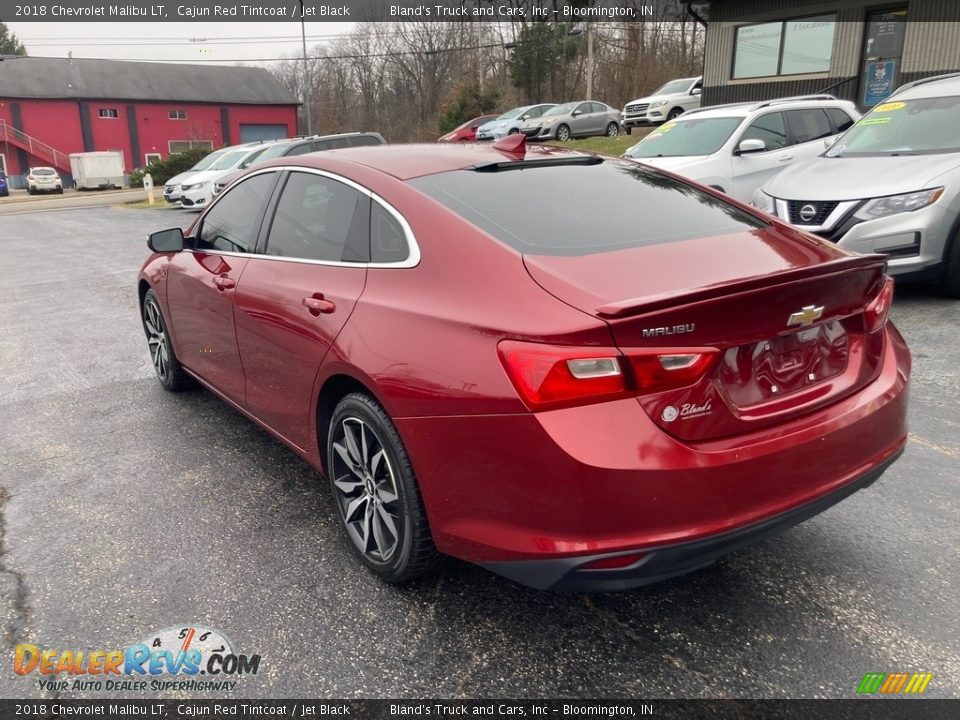 2018 Chevrolet Malibu LT Cajun Red Tintcoat / Jet Black Photo #3