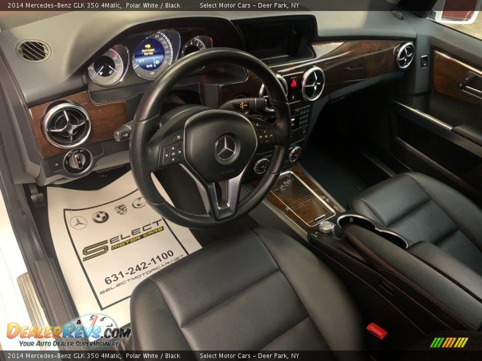 2014 Mercedes-Benz GLK 350 4Matic Polar White / Black Photo #9