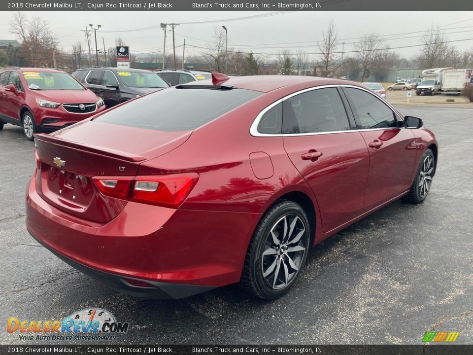 2018 Chevrolet Malibu LT Cajun Red Tintcoat / Jet Black Photo #8