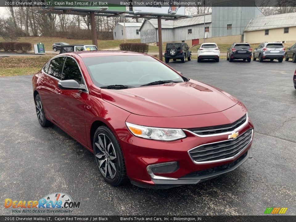 2018 Chevrolet Malibu LT Cajun Red Tintcoat / Jet Black Photo #9