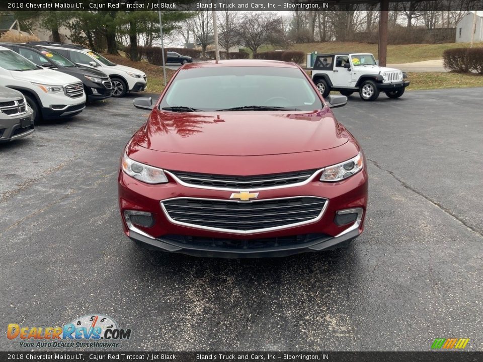 2018 Chevrolet Malibu LT Cajun Red Tintcoat / Jet Black Photo #10