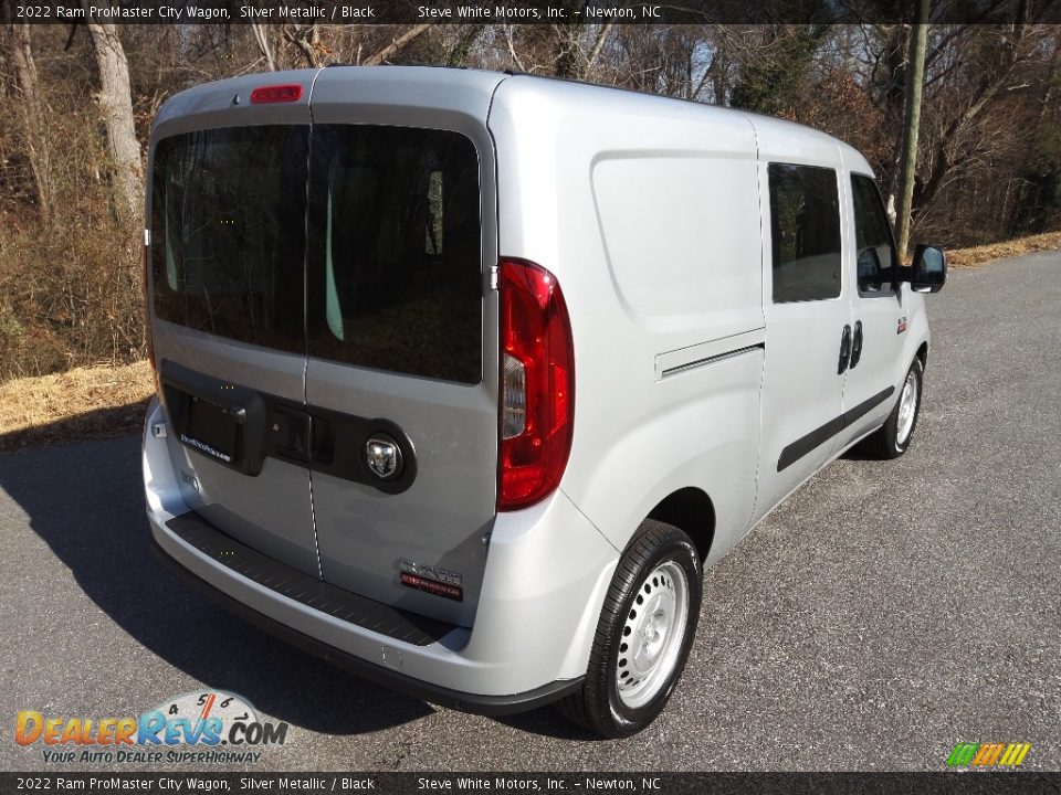 2022 Ram ProMaster City Wagon Silver Metallic / Black Photo #6