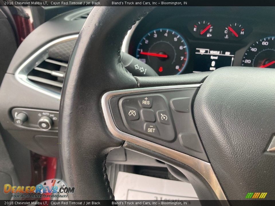 2018 Chevrolet Malibu LT Cajun Red Tintcoat / Jet Black Photo #20