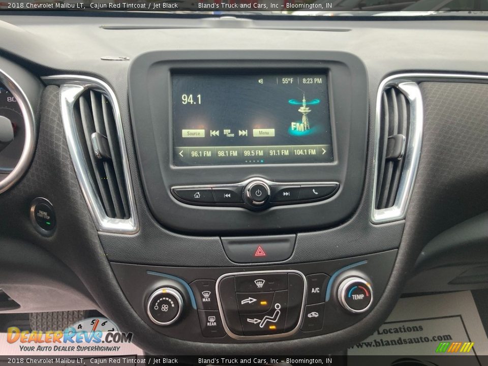 2018 Chevrolet Malibu LT Cajun Red Tintcoat / Jet Black Photo #23