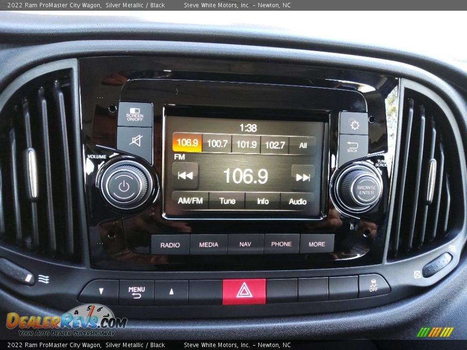 Audio System of 2022 Ram ProMaster City Wagon Photo #21