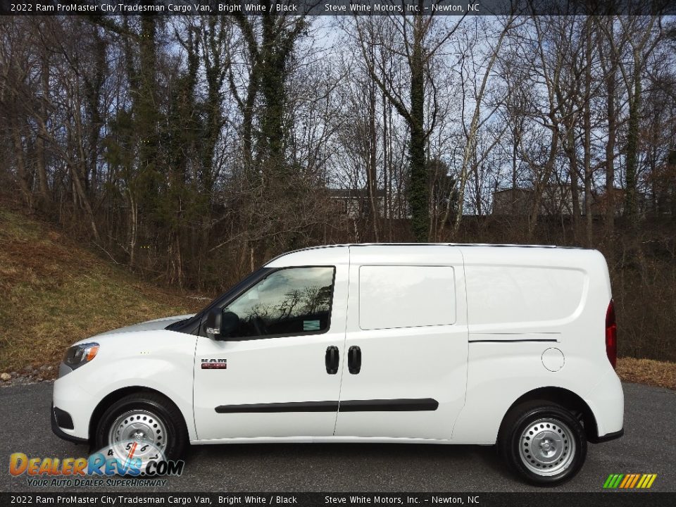 Bright White 2022 Ram ProMaster City Tradesman Cargo Van Photo #1