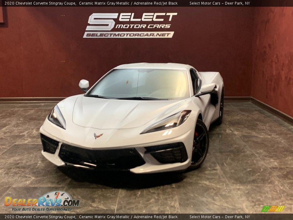 2020 Chevrolet Corvette Stingray Coupe Ceramic Matrix Gray Metallic / Adrenaline Red/Jet Black Photo #1