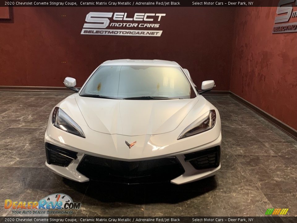 2020 Chevrolet Corvette Stingray Coupe Ceramic Matrix Gray Metallic / Adrenaline Red/Jet Black Photo #2