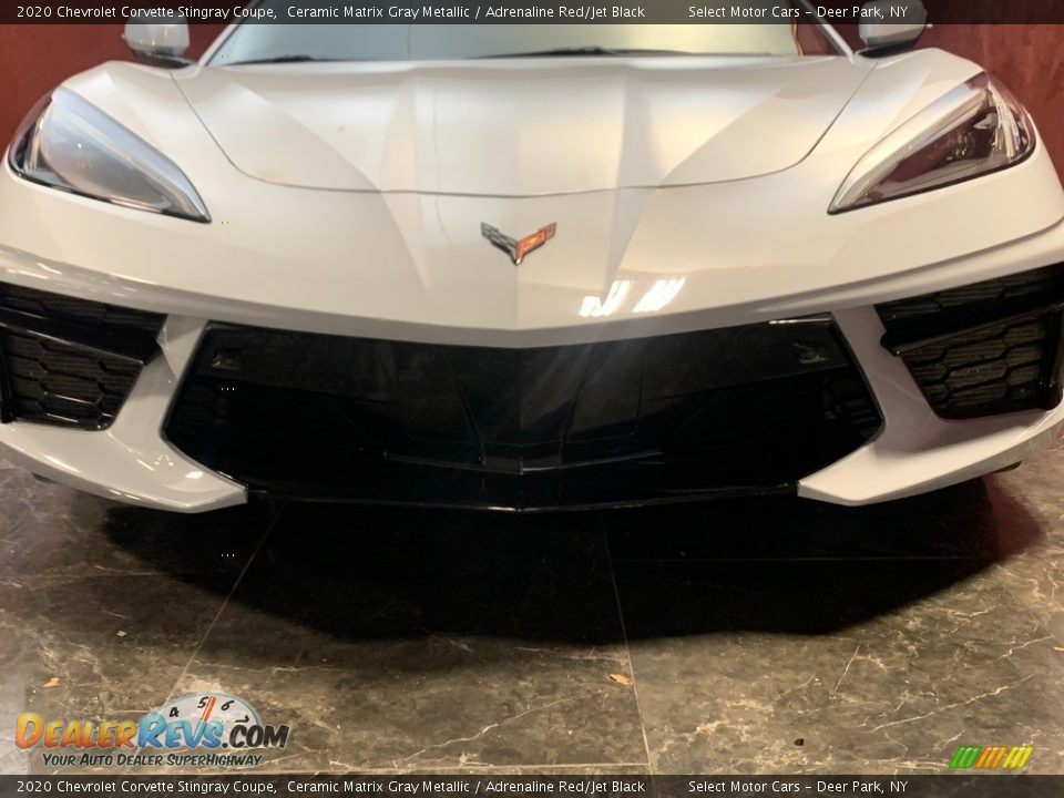 2020 Chevrolet Corvette Stingray Coupe Ceramic Matrix Gray Metallic / Adrenaline Red/Jet Black Photo #3