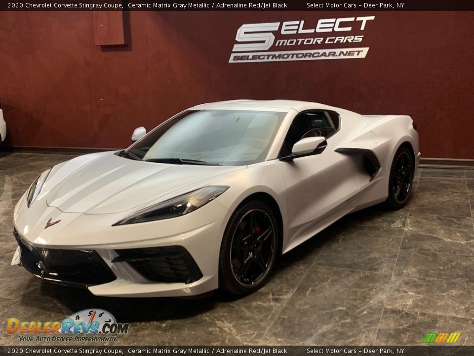 2020 Chevrolet Corvette Stingray Coupe Ceramic Matrix Gray Metallic / Adrenaline Red/Jet Black Photo #6