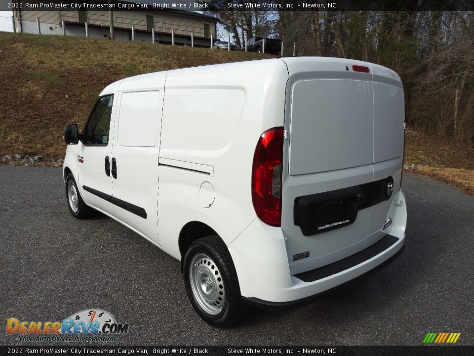 2022 Ram ProMaster City Tradesman Cargo Van Bright White / Black Photo #7