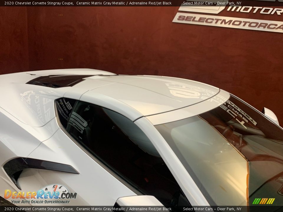 2020 Chevrolet Corvette Stingray Coupe Ceramic Matrix Gray Metallic / Adrenaline Red/Jet Black Photo #7