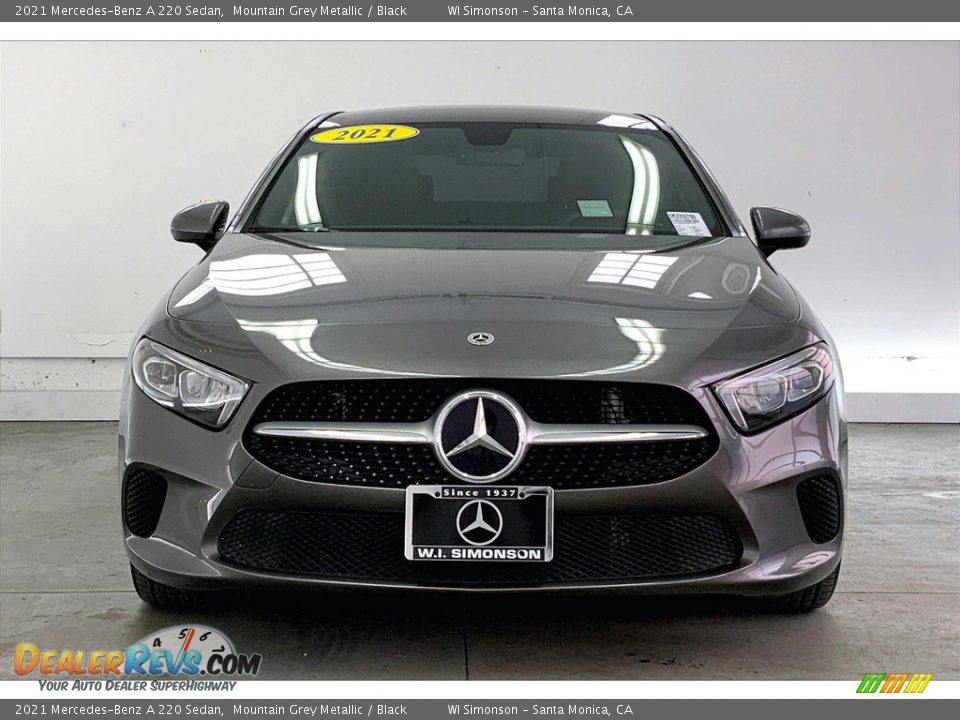 2021 Mercedes-Benz A 220 Sedan Mountain Grey Metallic / Black Photo #2
