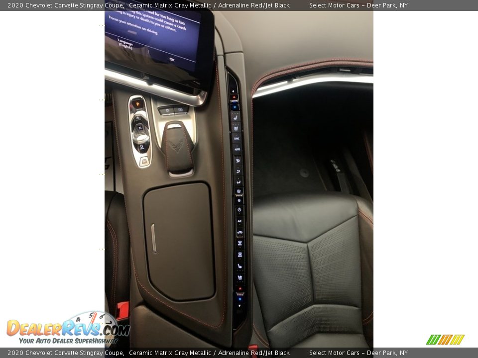 2020 Chevrolet Corvette Stingray Coupe Ceramic Matrix Gray Metallic / Adrenaline Red/Jet Black Photo #13