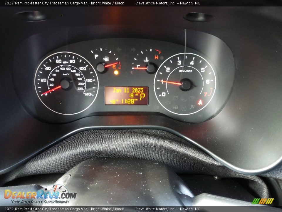 2022 Ram ProMaster City Tradesman Cargo Van Gauges Photo #18