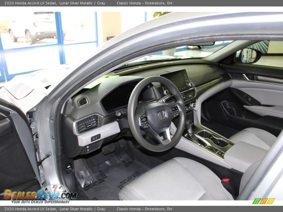 2020 Honda Accord LX Sedan Lunar Silver Metallic / Gray Photo #26