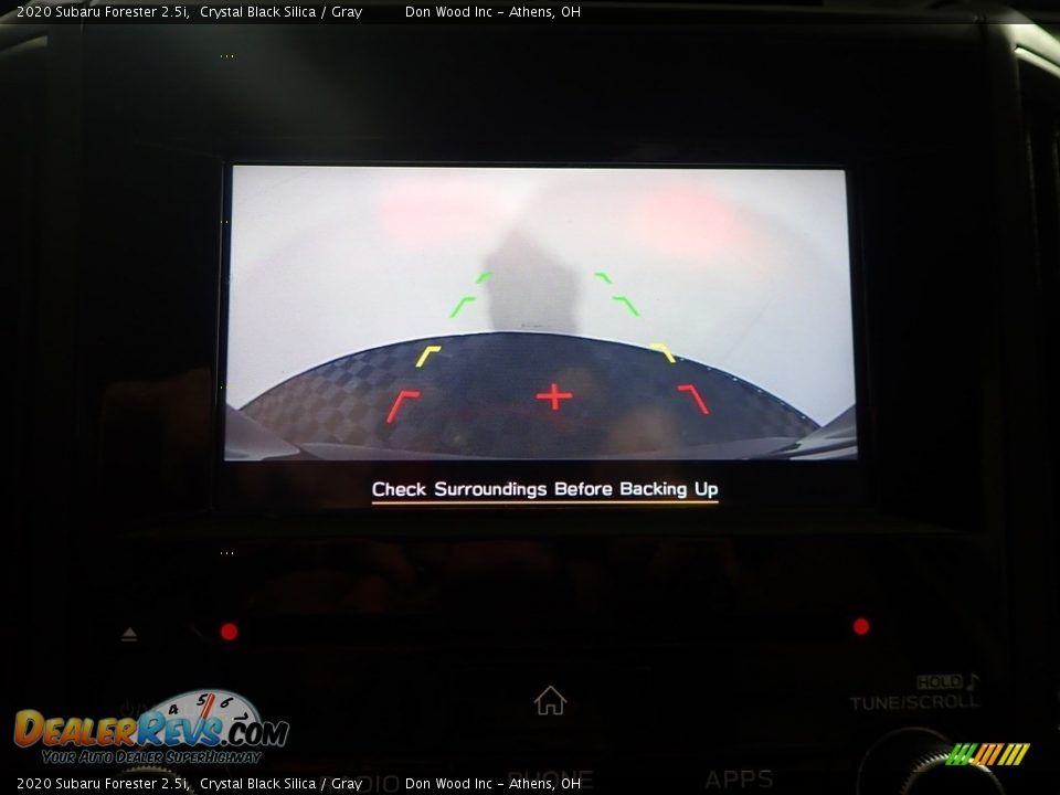 2020 Subaru Forester 2.5i Crystal Black Silica / Gray Photo #2
