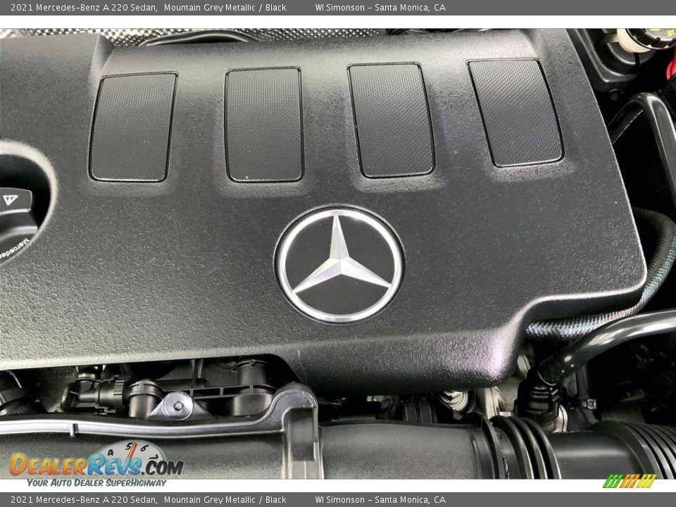 2021 Mercedes-Benz A 220 Sedan Mountain Grey Metallic / Black Photo #32