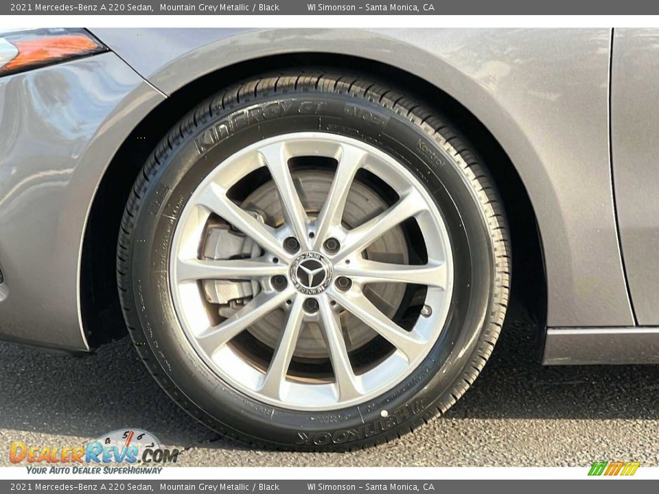 2021 Mercedes-Benz A 220 Sedan Mountain Grey Metallic / Black Photo #36