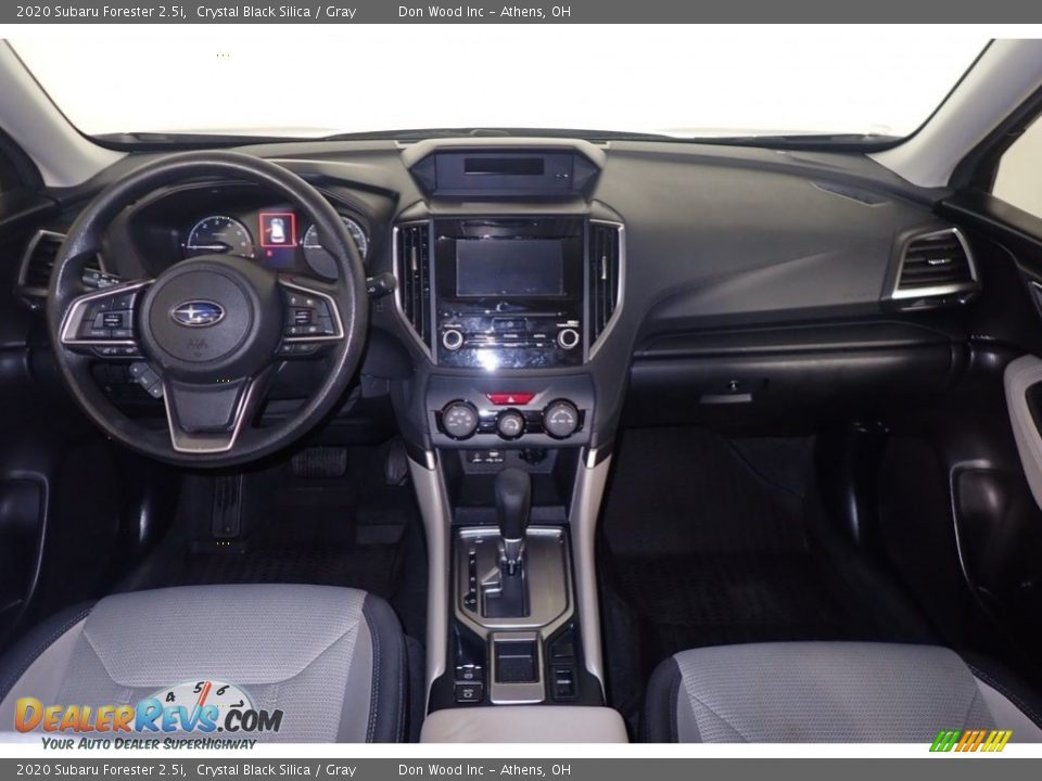 2020 Subaru Forester 2.5i Crystal Black Silica / Gray Photo #20