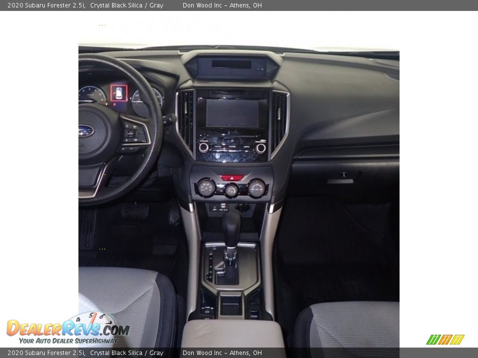 2020 Subaru Forester 2.5i Crystal Black Silica / Gray Photo #21
