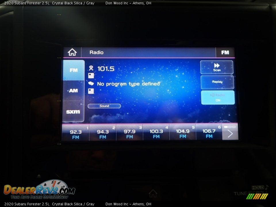 2020 Subaru Forester 2.5i Crystal Black Silica / Gray Photo #22