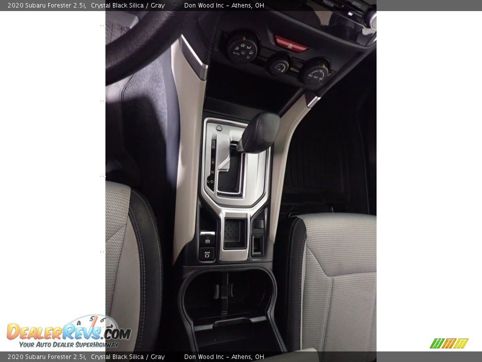 2020 Subaru Forester 2.5i Crystal Black Silica / Gray Photo #26