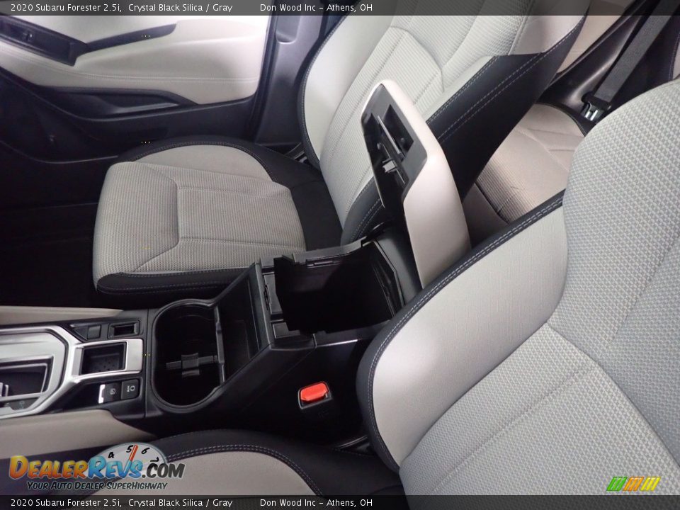 2020 Subaru Forester 2.5i Crystal Black Silica / Gray Photo #27