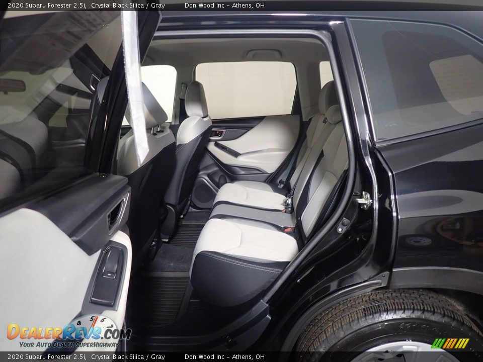2020 Subaru Forester 2.5i Crystal Black Silica / Gray Photo #29